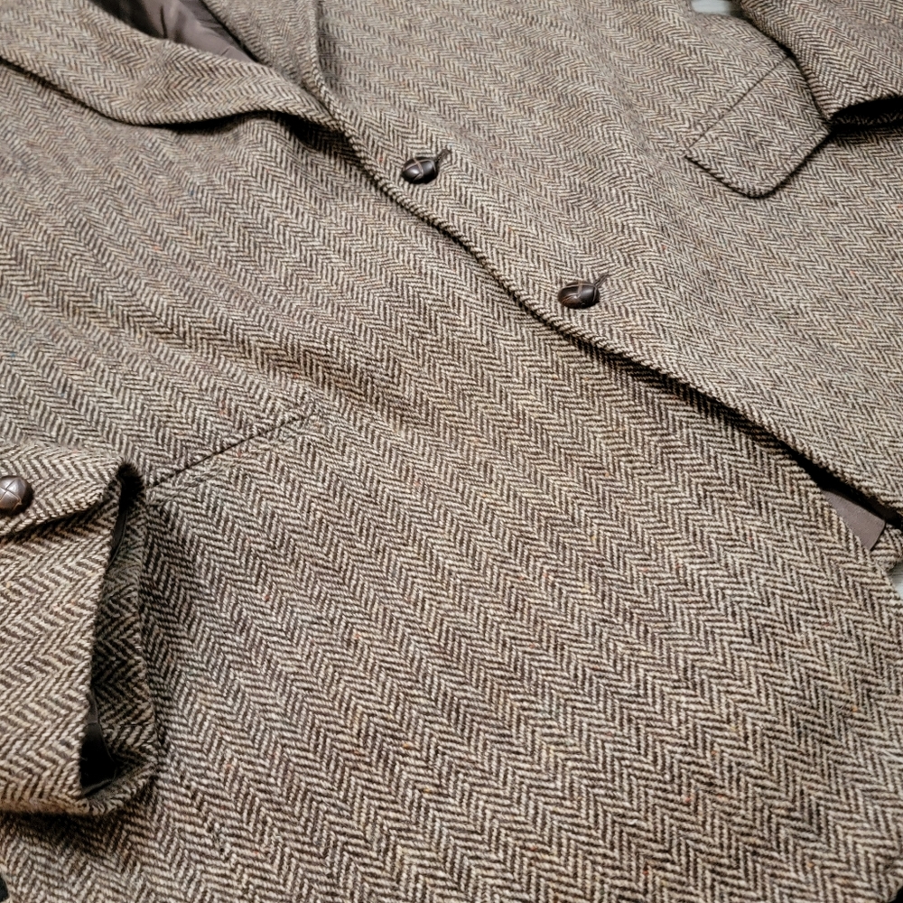 Jos. A. Bank Brown Sport Coat Timeless Tweed Blazer - Picture 7 of 16